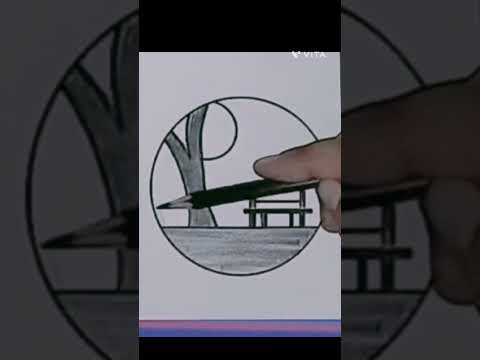 Pencil Drawing Drawing رسم سهل تعلم رسم شجرة داخل دائرة بقلم الرصاص بطريقة سهلة وبسيطة للمبتدئين  Pencil Drawing Drawing رسم سهل تعلم رسم شجرة داخل دائرة بقلم الرصاص بطريقة سهلة وبسيطة للمبتدئين