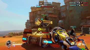 Overwatch Junkertown attack