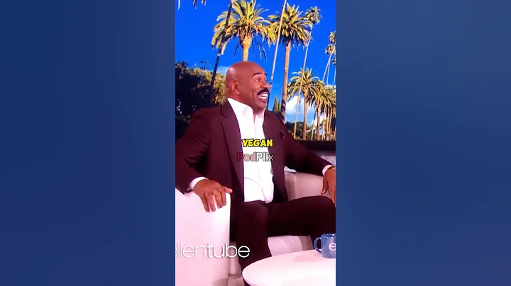 Steve Harvey Trolls Ellen With “Vegan Leather” Pants