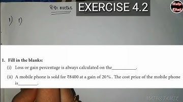 8TH MATHS EXERCISE 4.2 SUM NO 1 / SAMACHEER-KALVI 2020 NEW SYLLABUS /FARIHA MATHEMATICS