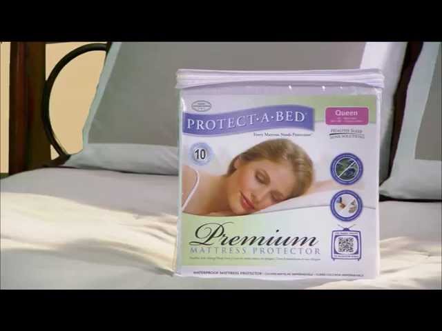 Protect-A-Bed® Premium Fitted Waterproof Mattress Protector