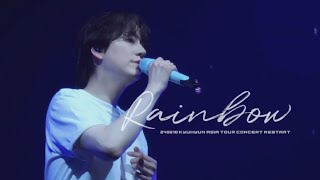 240310 규현 'Rainbow' 직캠 (Kyuhyun focus cam) | 2024 AISA TOUR CONCERT RESTART