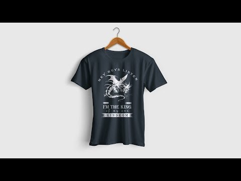 How To Design a T-Shirt - Photoshop CC Tutorial