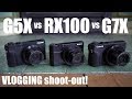 Best VLOG camera: Canon G7X III vs Sony RX100 VII vs G5X II