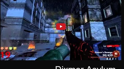 COD WAW MODDED NAZI ZOMBIE MAPS EPISODE 1: DIXMOR ASYLUM