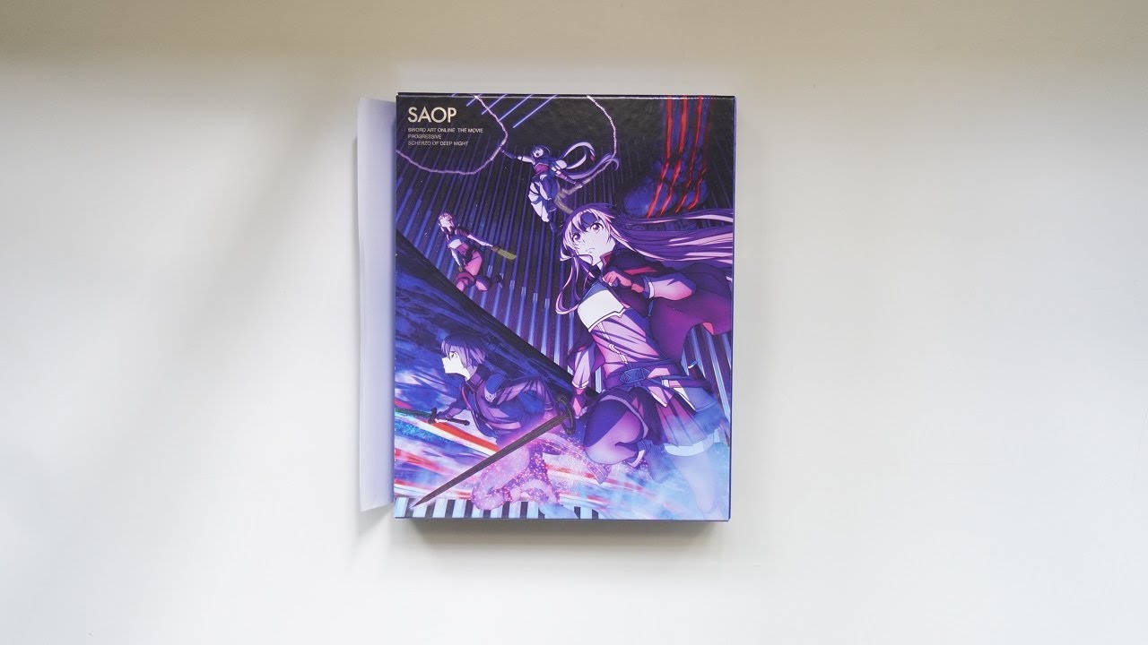 Sword Art Online Progressive Scherzo of Deep Night Limited Edition Blu-ray