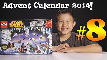 2014 LEGO STAR WARS Advent Calendar DAY 8 - Set 75056 + Question of the Day!