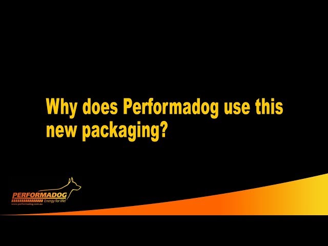 Why does Performadog & iPurr use this new packaging?