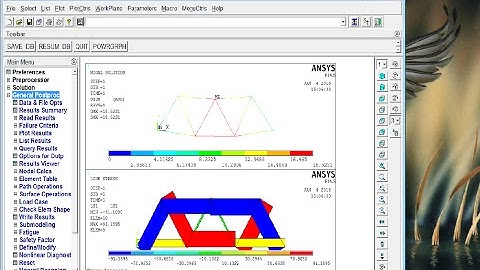 Truss Structure using ANSYS - Tutorial