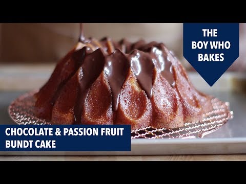 Ultimate Passion Fruit and Chocolate Bundt Cake Recipe - The Boy Who Bakes