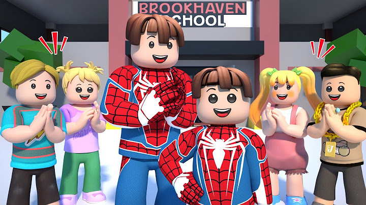 ROBLOX Brookhaven 🏡RP : Respectable Little Spiderman | Roblox Leo