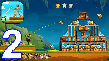 Catapult Quest - Gameplay Walkthrough Part 2 Tutorial Stage 29-40 (iOS, Android)