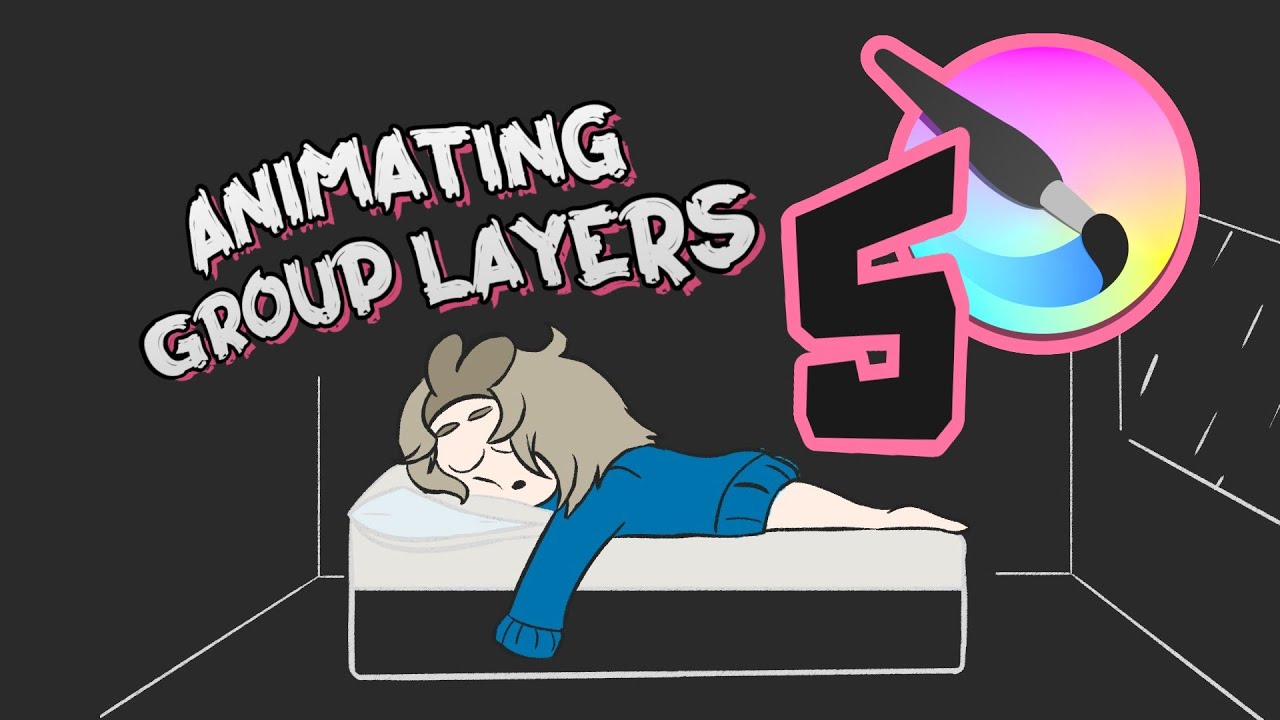 How To Animate Group Layers? | KRITA 5
