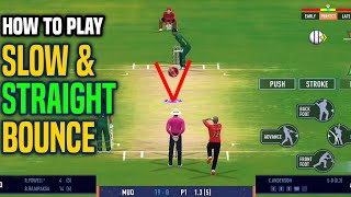 How to play Short and Bounce Ball in Real Cricket 24 Multiplayer 🔥RC 24 Batting Tips & Tricks Update screenshot 5