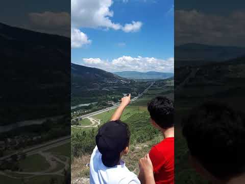 Слияние двух рек арагви и куры
