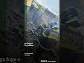 INCÊNDIO EM CASA ABANDONADA! 🔥 Bombeiros mobilizados em Três Lagoas #treslagoas #shorts