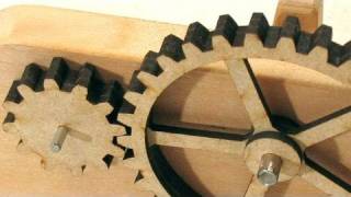 Cutting gears on the laser cutter