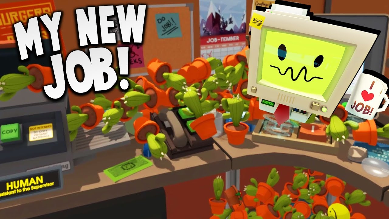 I Cloned Hundreds Of Cactus At My New Job Job Simulator Htc Vive Vr Gameplay Youtube - roblox someone made job simulator vr 1 youtube