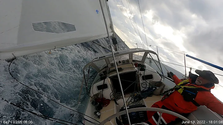 2022 Newport Bermuda Race on a J/105 - Day 2 6pm t...