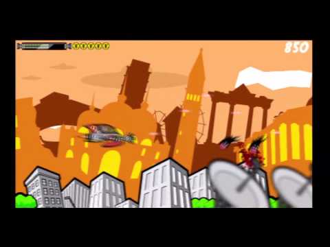 Ace Armstrong vs. the Alien Scumbags! - Level 1 Playthrough (Rookie)
