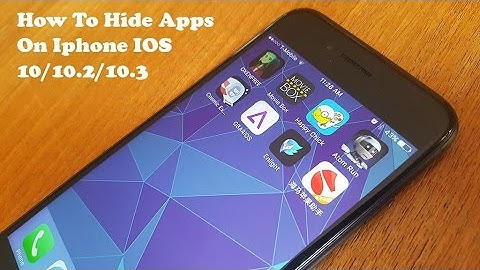 How To Hide Apps On Iphone IOS 10/10.2/10.3 - Fliptroniks.com