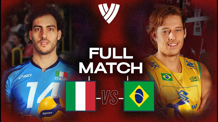 Historic Semi Final! 😳 - Italy vs. Brazil | Semi Final - 2010 Volleyball World Champs | Full Match