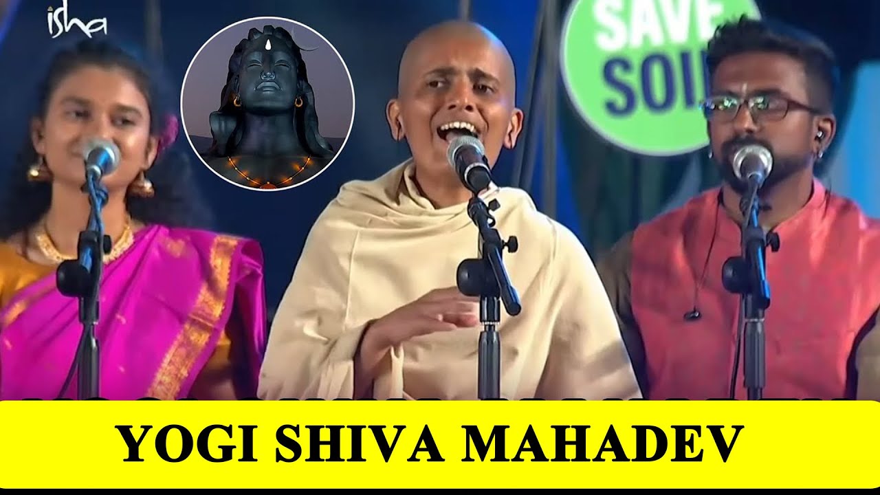 Yogi Shiva Mahadev   Sadhguru  Shankar Pillai   Mahashivratri2022  Sounds of Isha