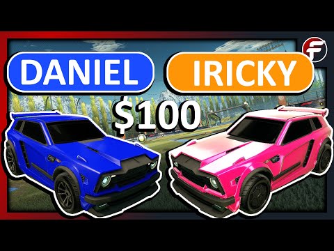 Daniel vs iRicky | $100 Rocket League 1v1 Showmatch