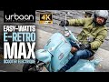Essai easywatts eretro max  2023 4k  scooter lectrique  urbaanews