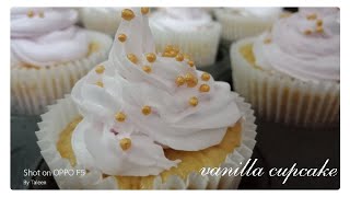 vanilla cupcakes/كابكيك الفانيليا مثل المحلات ولا أروع بنة /مادلان/مادلين/ كابكيك الفانليا/كب كيك