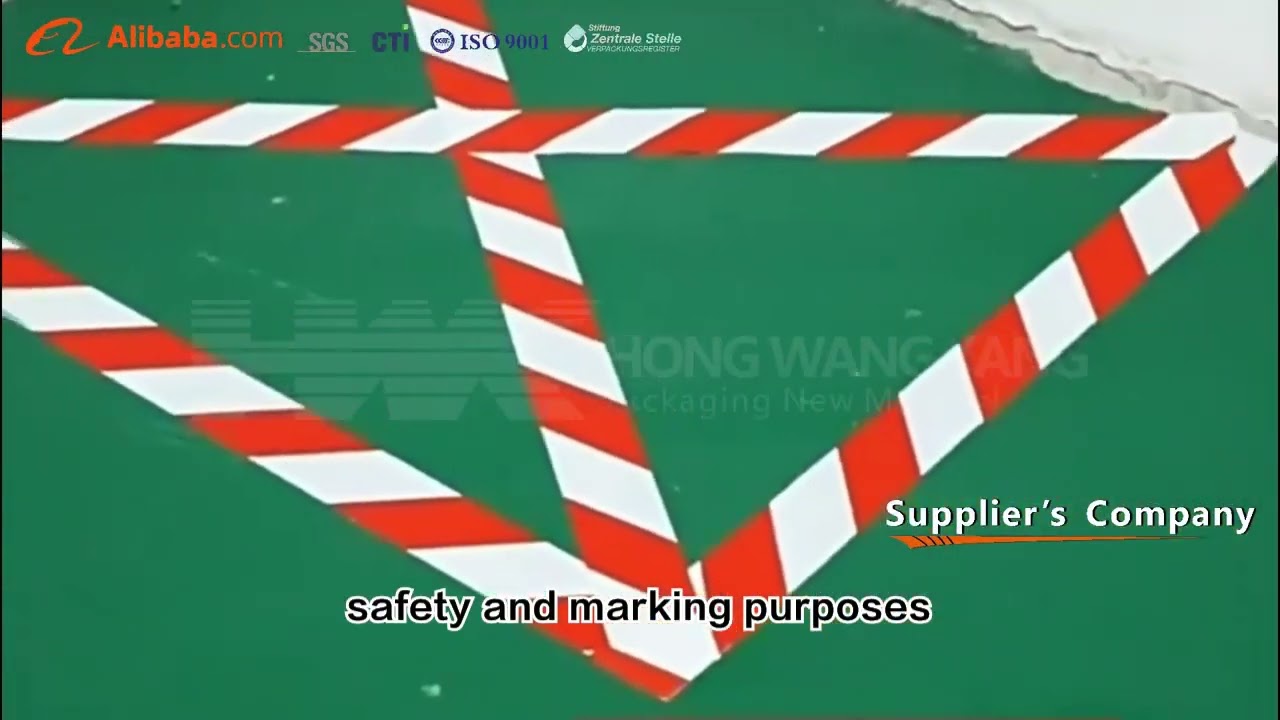 HWK Factory Custom Strong Adhesive Caution Tape Hazard Durable Caution Tape for Safety and Hazard