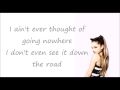 Sometimes - Ariana Grande ( acoustic ) (lyrics)