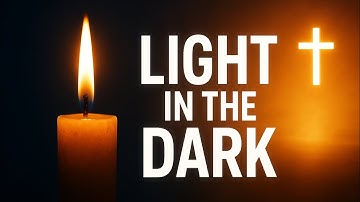 Light in the Dark🕯️|The light shines in the darkness, and the darkness has not overcome it.John 1:5 