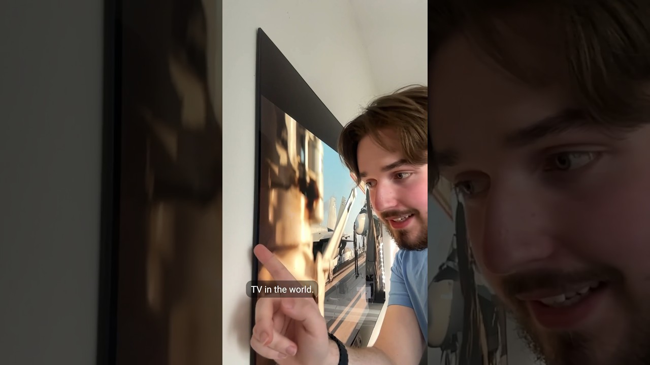 The Worlds thinnest TV 🔴 