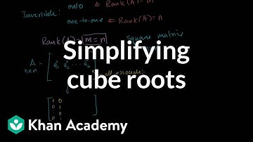 Simplifying conditions for invertibility | Matrix transformations | Linear Algebra | Khan Academy