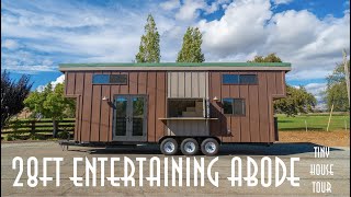 28ft Tiny House Tour built for off-grid desert living ( Tiny House Basics' Tiny House Trailers )