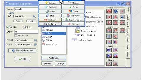 Game maker-como hacer el menu  principal con Guardar y Cargar