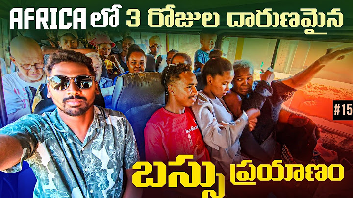 Extreme 3 Days 1000 Km Travelling In Madagascar 🇲🇬 | Uma Telugu Traveller