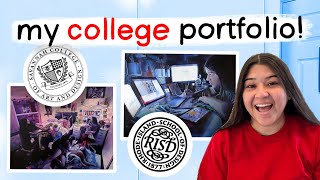 ACCEPTED art portfolio! - risd, scad, ut, pratt