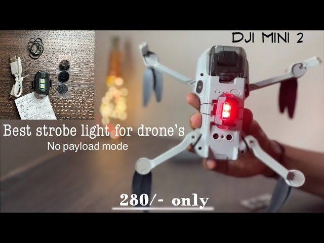 Drone Strobe Lights RGB LED Lights for DJI Mavic 3/Mini 2/Air 2S/Mavic Air  2/2 Pro/Mavic Mini/FPV/Phantom/Holy Stone Drone