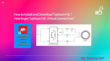 Typhoon HIL Software | Download | Install | Get free VHIL License