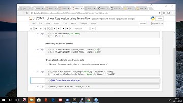 Linear Regression using TensorFlow