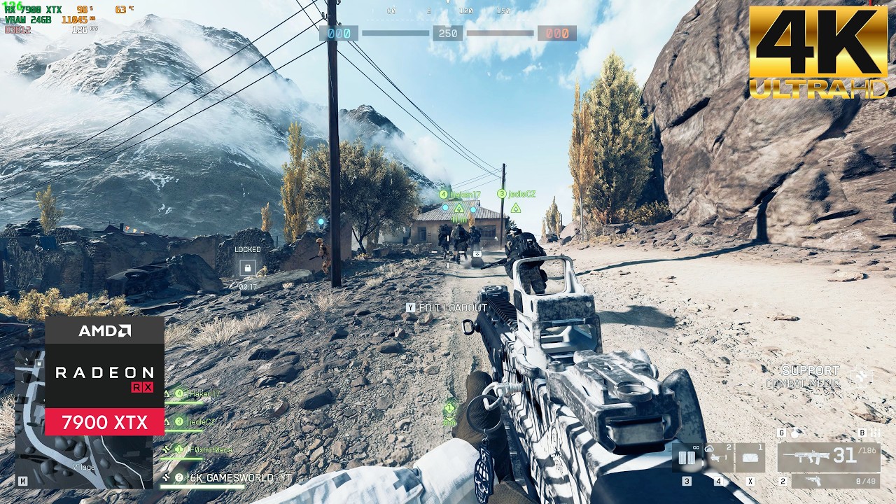 Battlefield 6 ➤ King of the hill - Multiplayer Gameplay 4K60FPS