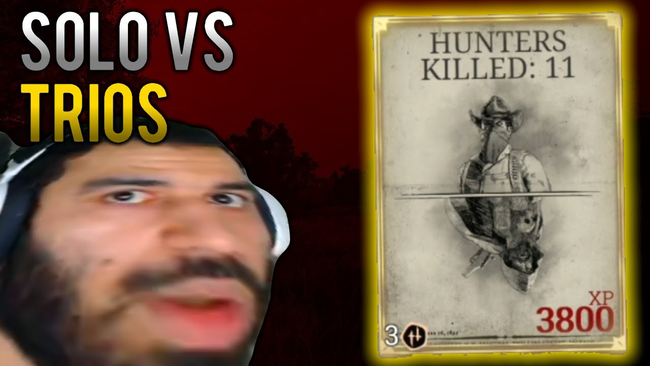 Solo Vs Trios - Intense Fight Chase In Hunt Showdown Full Match - YouTube
