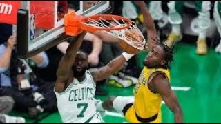 Celtics Start Fast Scoring Showdown_ Beat Pacers 133-128 in NBA Conference Final-Reaction Highlights