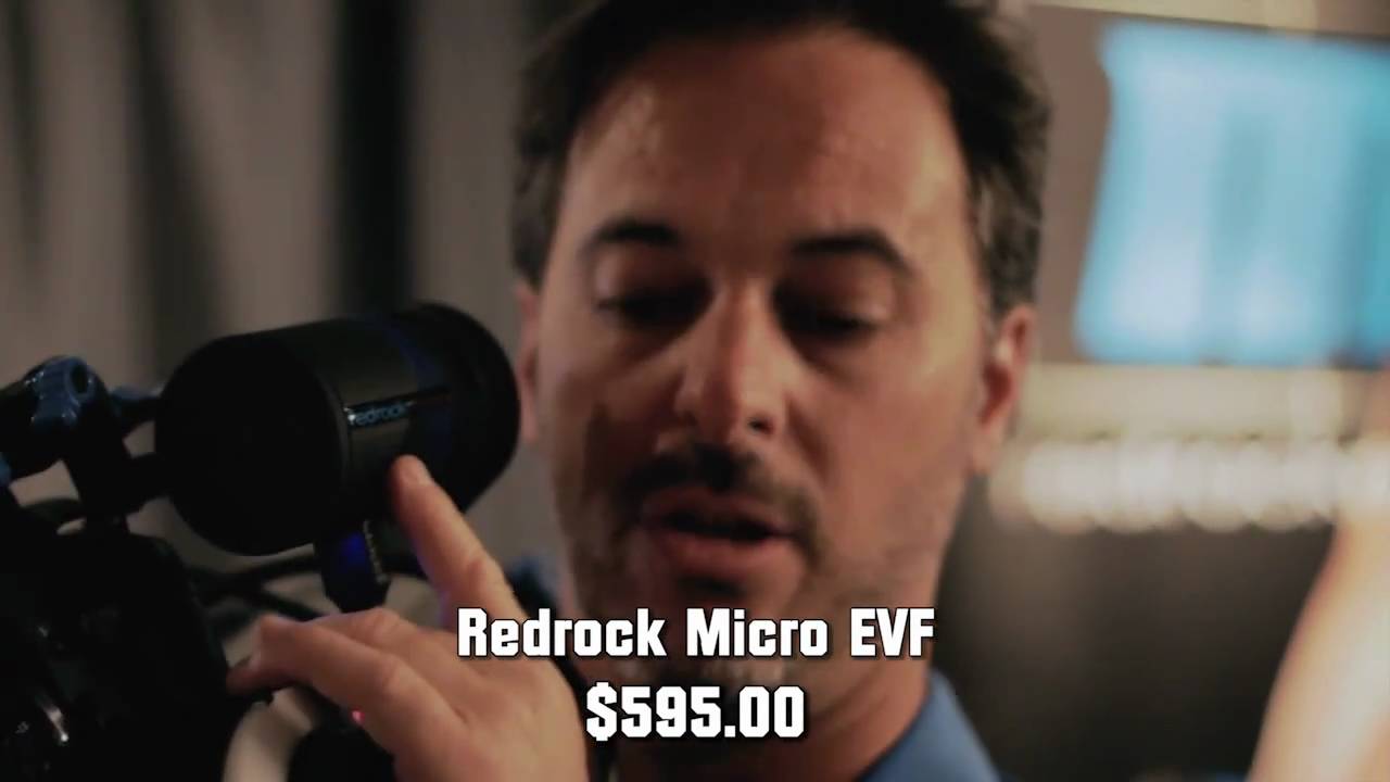Redrock Micro Introduces LCD Viewfinder For HDSLR - YouTube