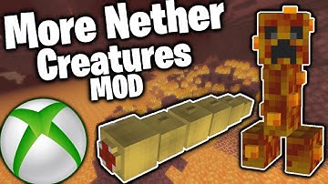 How to Download More Nether Creatures MOD on Minecraft XboxOne! Tutorial (New Method) 2020