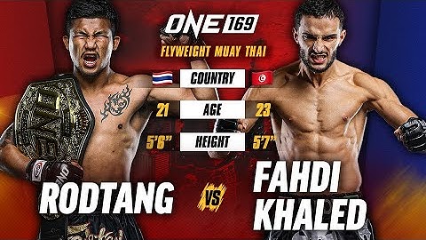 Rodtang Doing Rodtang Things 😤 Full Fight vs. Fahdi Khaled