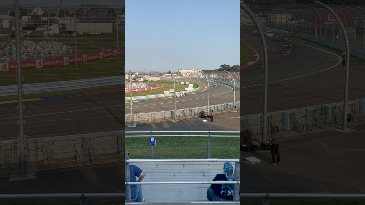 ARCA cars flying around at WGI! 