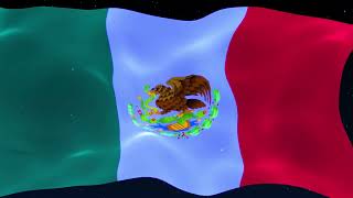 Flag of Mexico 🇲🇽 Flowing Background | Mexico Flag Screensaver screenshot 1
